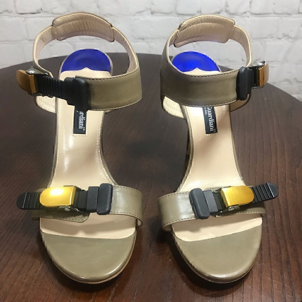 ALBERTO GUARDIANI RARE & Unique Sexy Sandals in womens size 6 EUC MSRP: $495